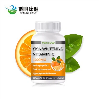 Hudblekande vitamin C-tabletter